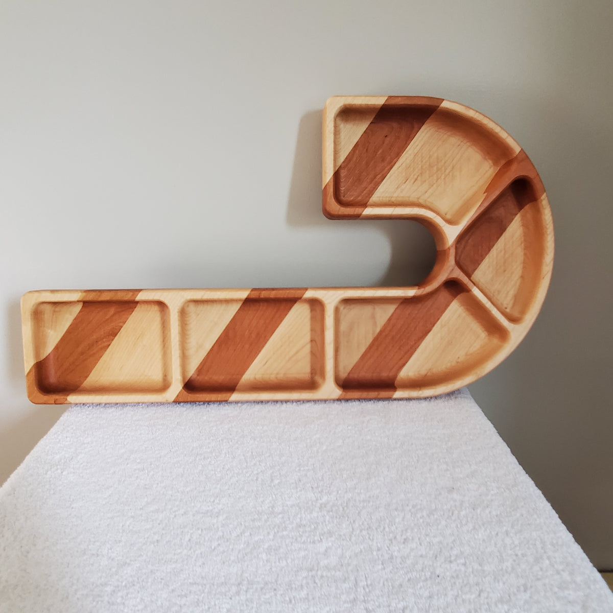 Large Candy Cane Tray