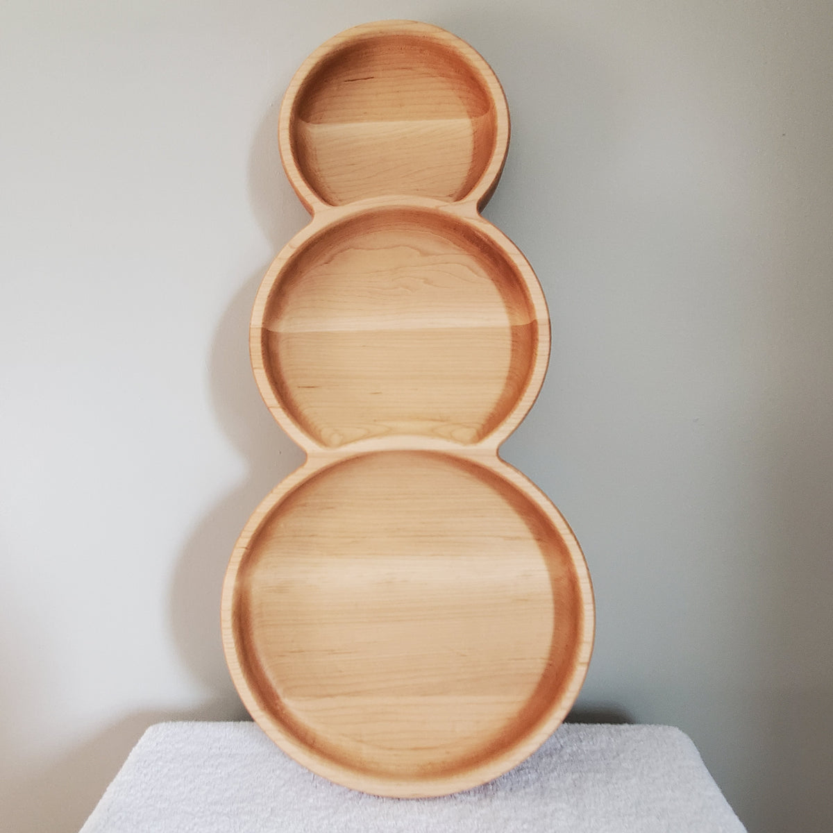 Large Snowman Tray